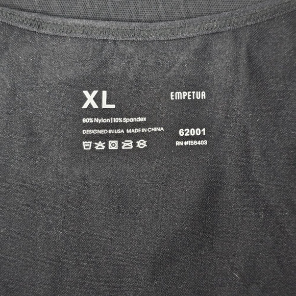 Empetua by Shapermint Women's Black Scoop Neck Shaper Cami Size XL NWT - Picture 8 of 13